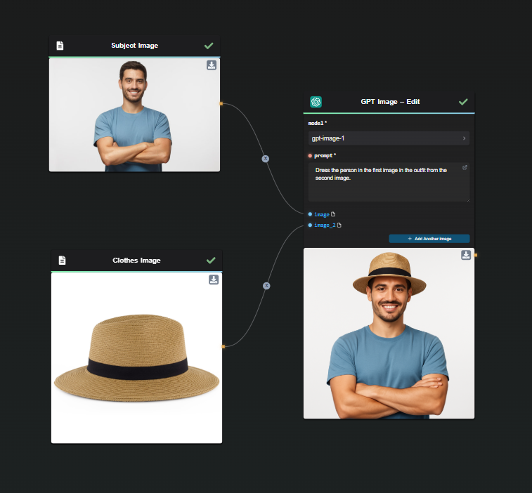 Thumbnail for Generate Realistic Clothing Images with GPT Image and AI-FLOW